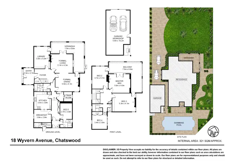 Floorplan of Homely house listing, 18 Wyvern Avenue, Chatswood NSW 2067
