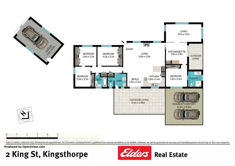 Floorplan of Homely rural property listing, 2 King Street, Kingsthorpe QLD 4400