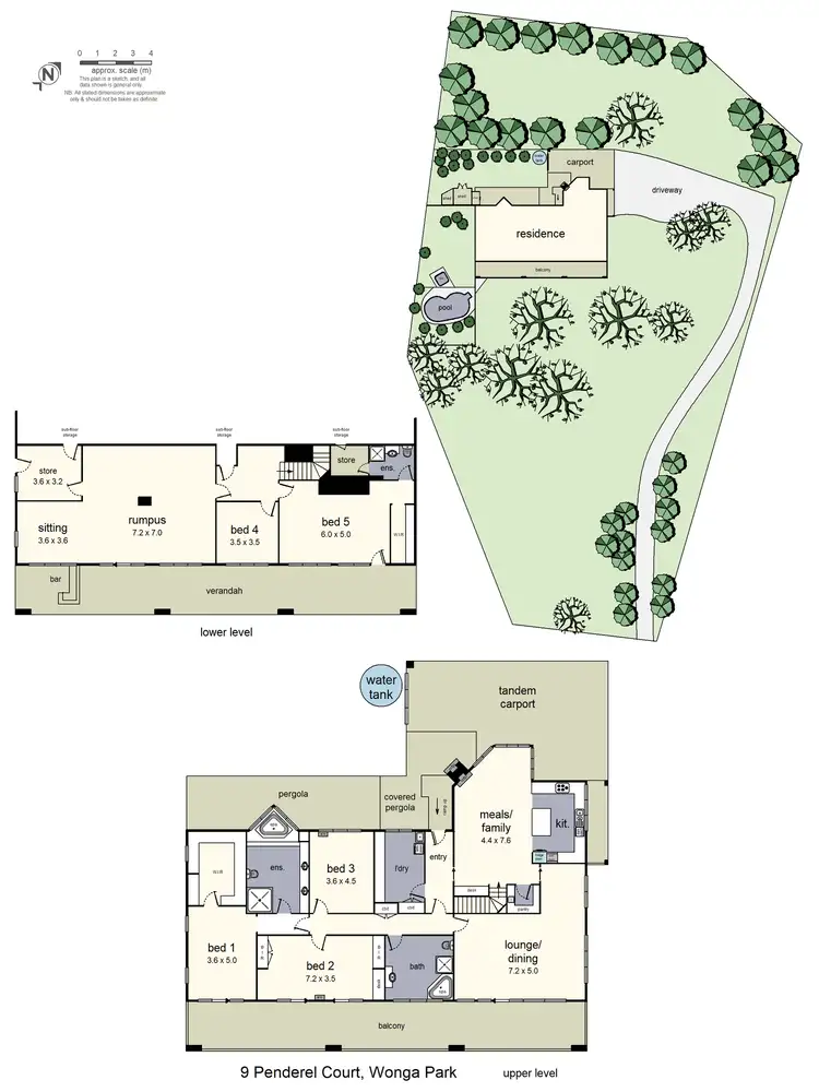 Floorplan of Homely house listing, 9 Penderel Court, Wonga Park VIC 3115
