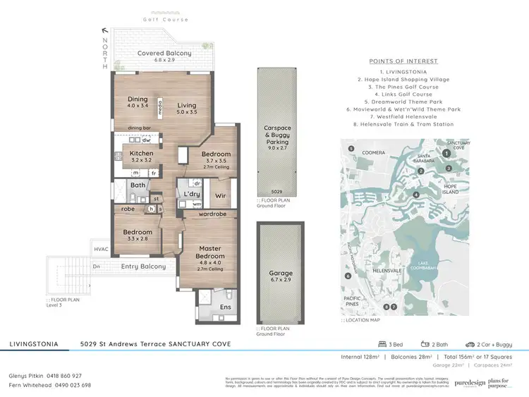 Floorplan of Homely apartment listing, 5029 St Andrews Terrace, Sanctuary Cove QLD 4212