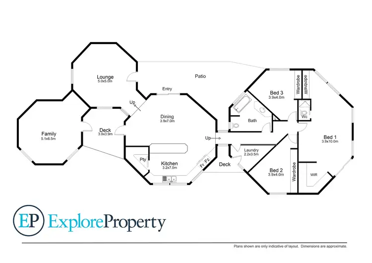 Floorplan of Homely house listing, 140 Trafalgar Drive, Morayfield QLD 4506