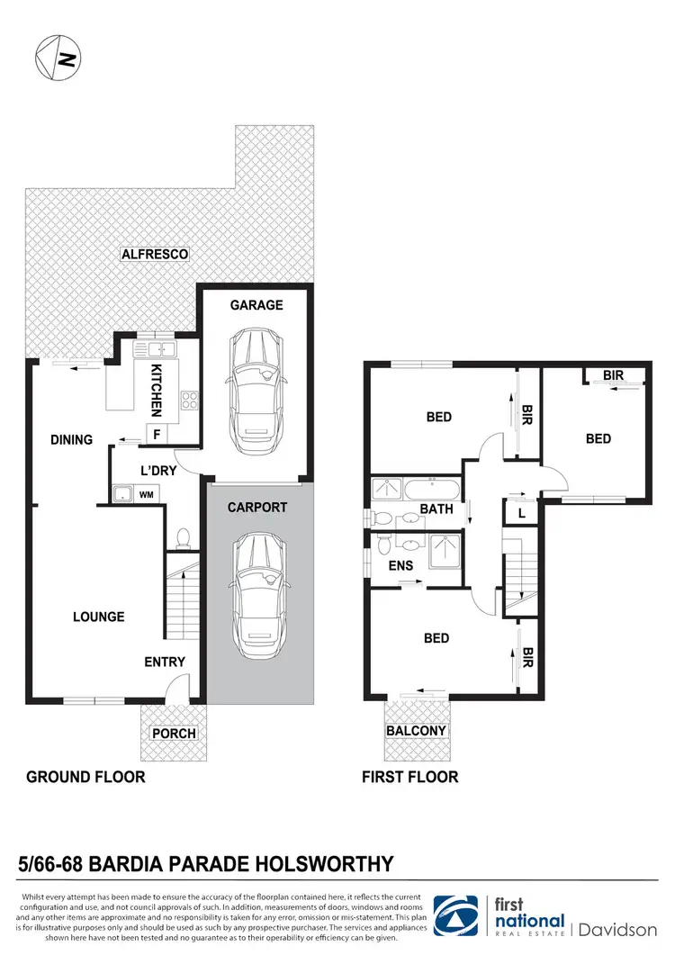 Floorplan of Homely house listing, 5/66-68 Bardia Pde, Holsworthy NSW 2173