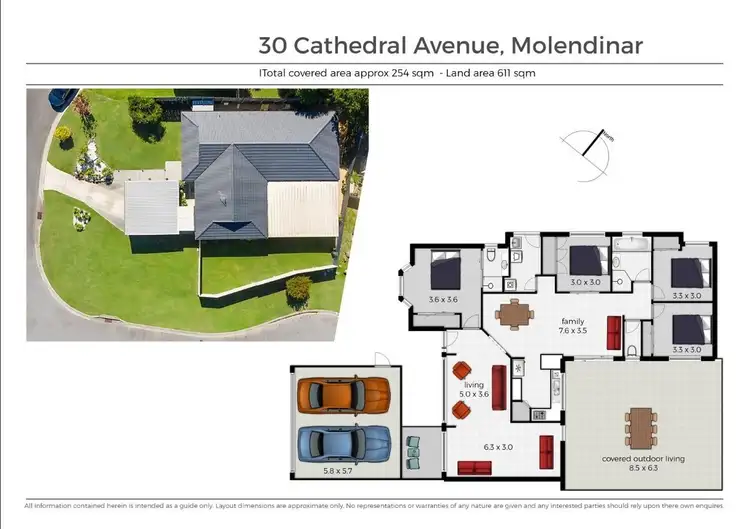 Floorplan of Homely house listing, 30 Cathedral Avenue, Molendinar QLD 4214