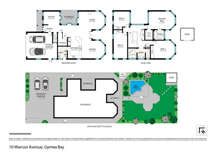 Floorplan of Homely house listing, 10 Warcoo Avenue, Gymea Bay NSW 2227