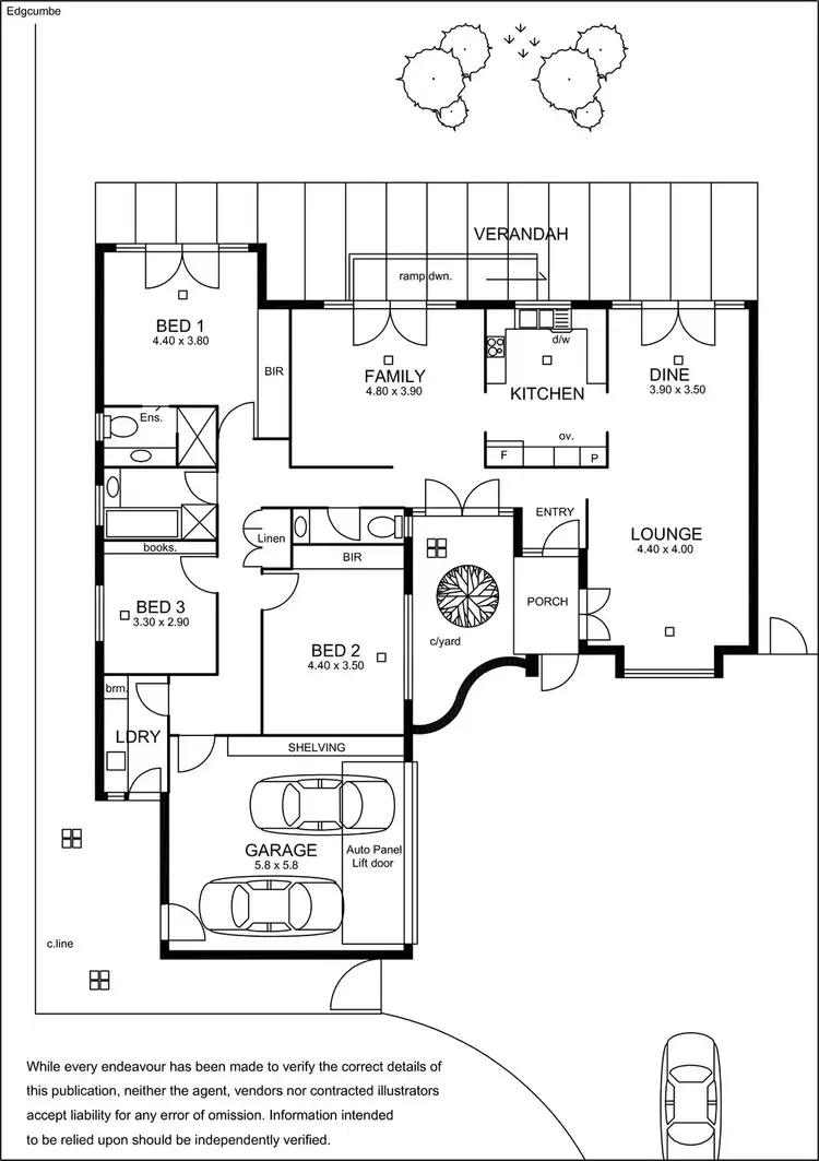 Floorplan of Homely house listing, 30A Edgcumbe Terrace, Rosslyn Park SA 5072