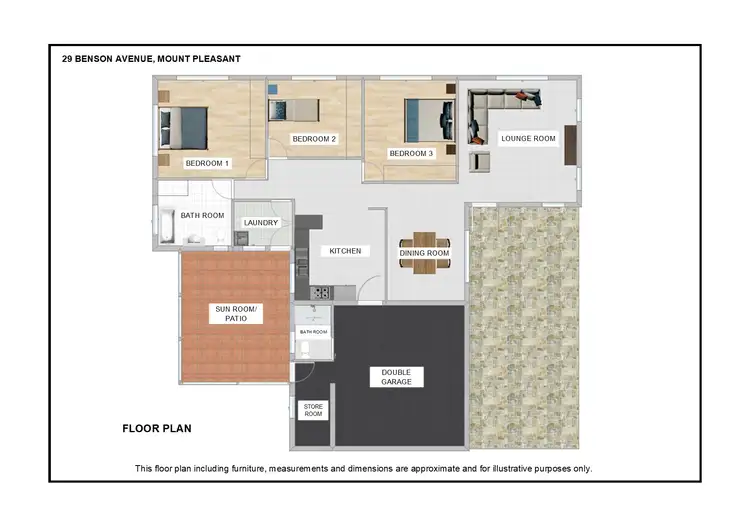Floorplan of Homely house listing, 29 Benson Avenue, Mount Pleasant QLD 4740
