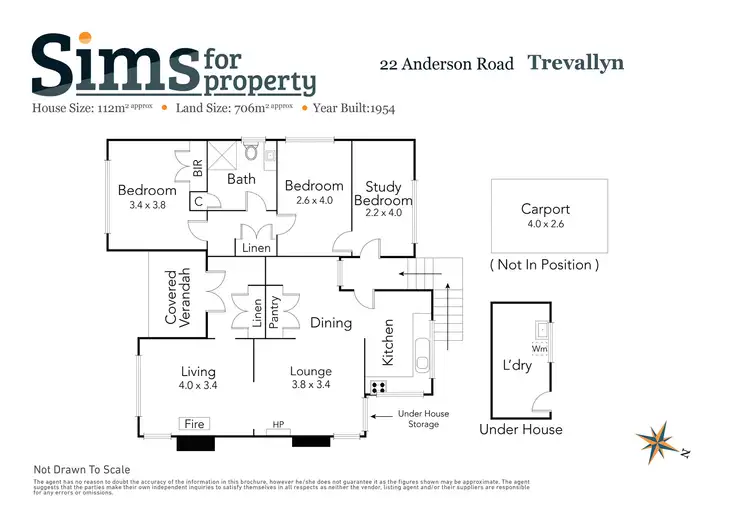 Floorplan of Homely house listing, 22 Anderson Road, Trevallyn TAS 7250