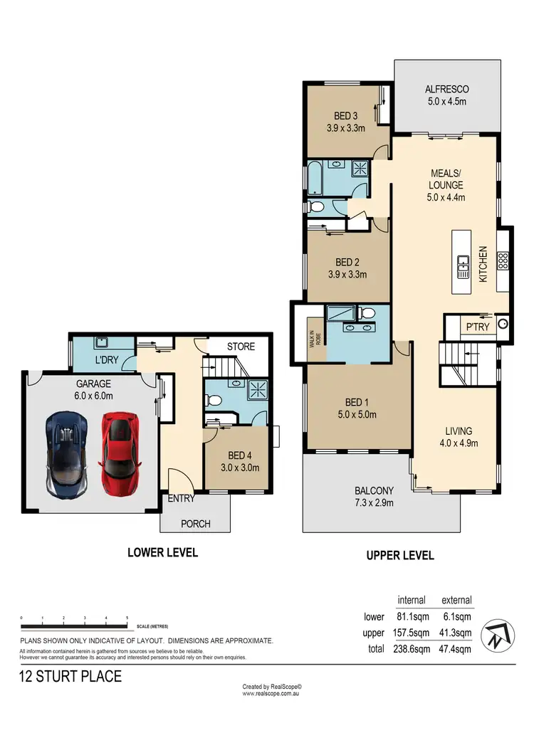 Floorplan of Homely house listing, 12 Sturt Place, Upper Kedron QLD 4055