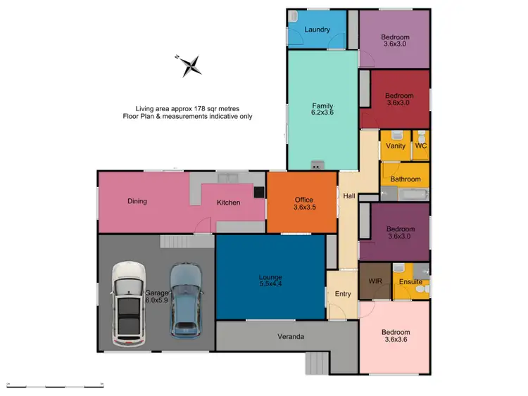 Floorplan of Homely house listing, 121 Sieben Drive, Orange NSW 2800