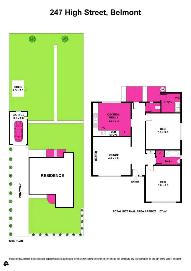 Floorplan of Homely house listing, 247 High St, Belmont VIC 3216