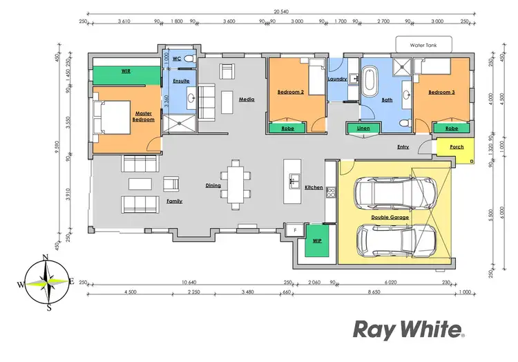 Floorplan of Homely house listing, 16 Melaleuca Place, Taree NSW 2430