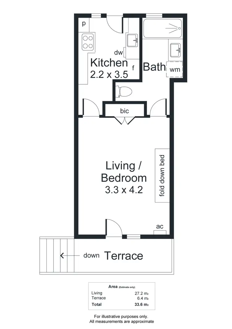 Floorplan of Homely apartment listing, 3/103 Strangways Terrace, North Adelaide SA 5006