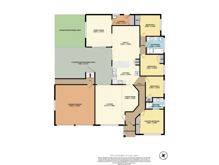 Floorplan of Homely house listing, 7 Cormack Ave, Dapto NSW 2530