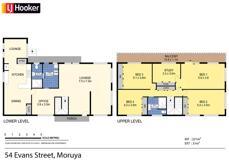 Floorplan of Homely house listing, 54 Evans Street, Moruya NSW 2537