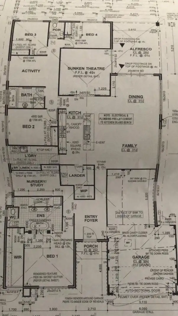 Floorplan of Homely house listing, 15 Delapre Drive, The Vines WA 6069