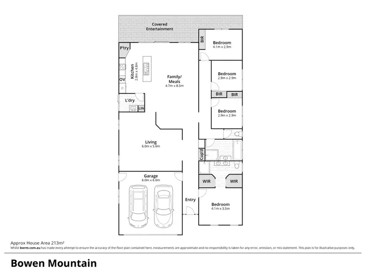 Floorplan of Homely house listing, 267 Lieutenant Bowen Drive, Bowen Mountain NSW 2753