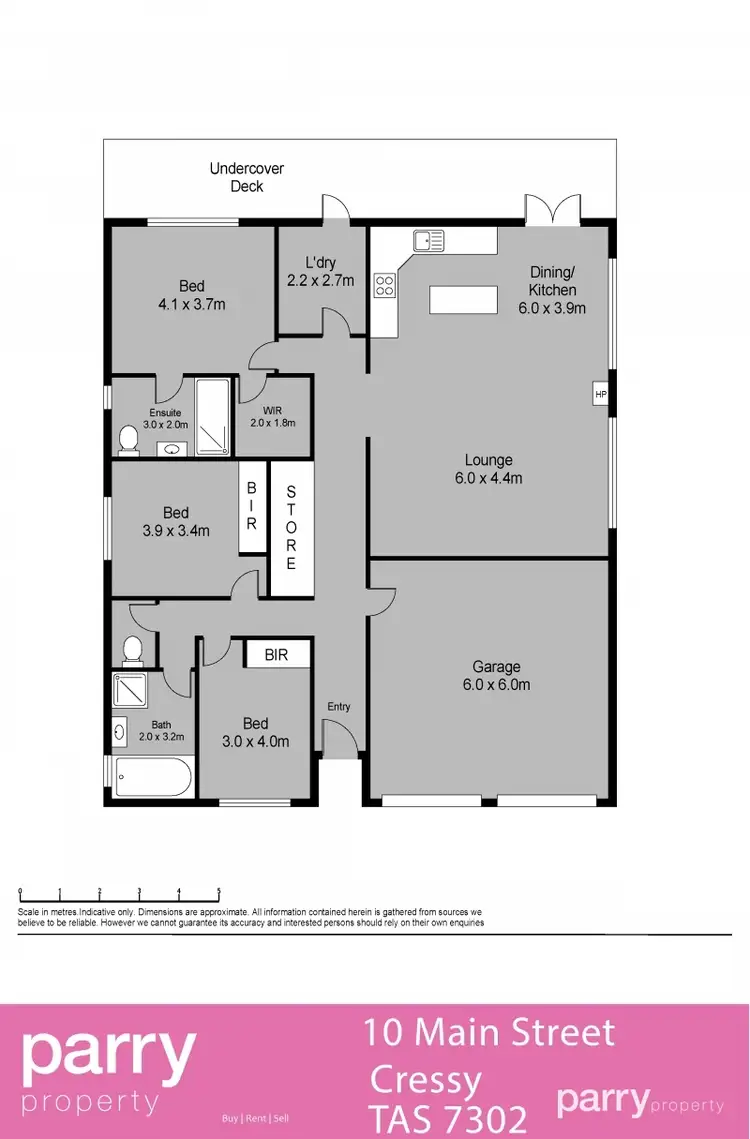 Floorplan of Homely house listing, 10 Main Street, Cressy TAS 7302