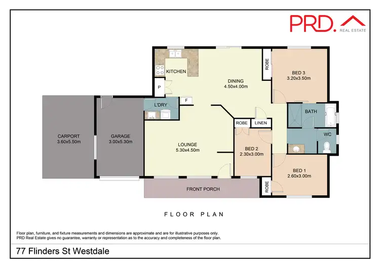 Floorplan of Homely house listing, 77 Flinders Street, Tamworth NSW 2340