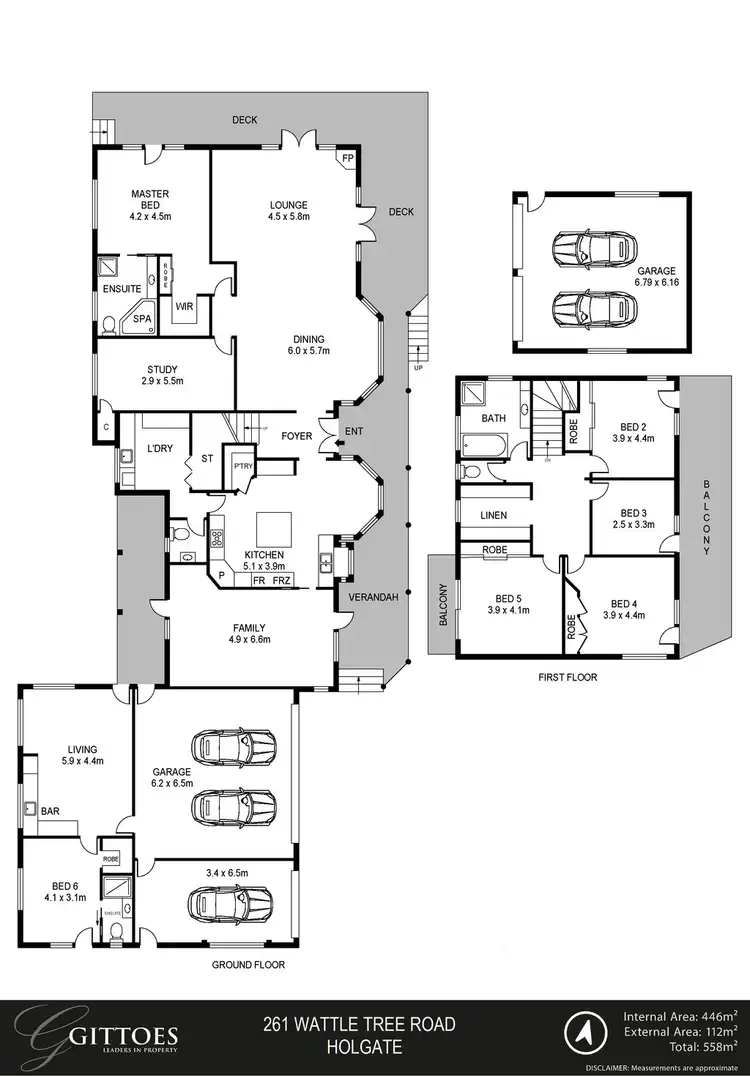 Floorplan of Homely rural property listing, 261 Wattle Tree Road, Holgate NSW 2250