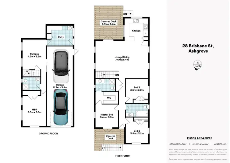 Floorplan of Homely house listing, 28 Brisbane Street, Ashgrove QLD 4060