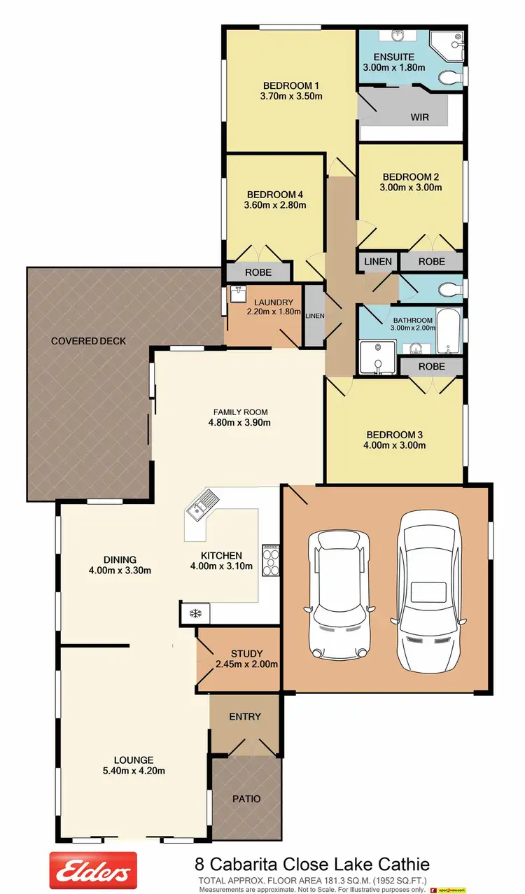 Floorplan of Homely house listing, 8 Cabarita Close, Lake Cathie NSW 2445