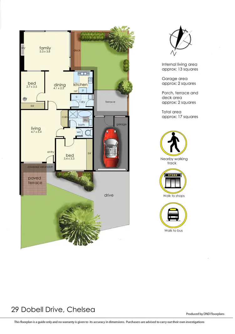 Floorplan of Homely unit listing, 29 Dobell Drive, Chelsea VIC 3196