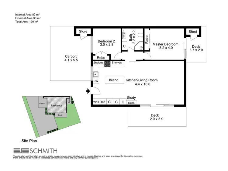 Floorplan of Homely semi-detached listing, 1/64 Mattocks Road, Varsity Lakes QLD 4227