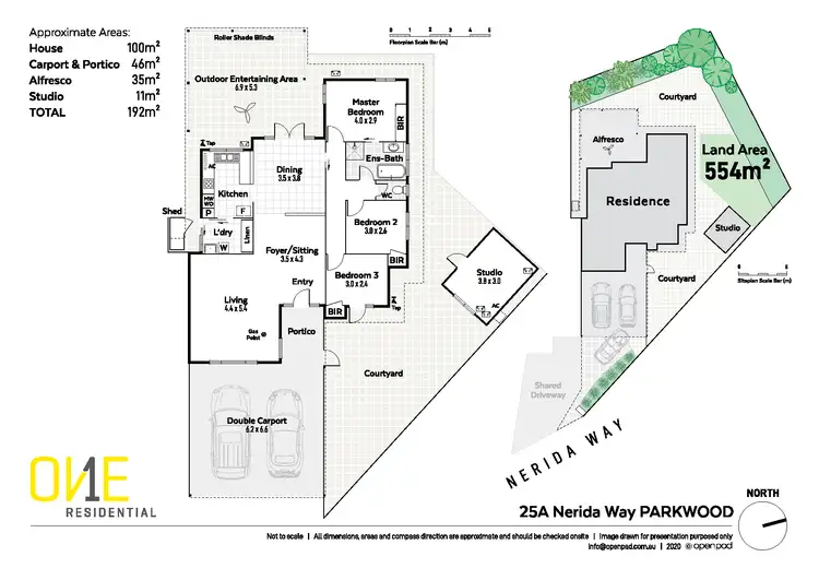 Floorplan of Homely house listing, 25a Nerida Way, Parkwood WA 6147