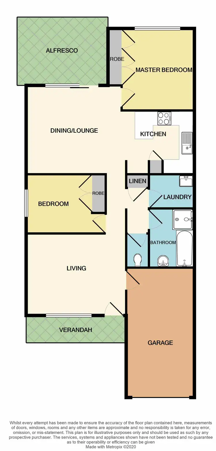Floorplan of Homely house listing, 1/10 Quinton Close, Rutherford NSW 2320