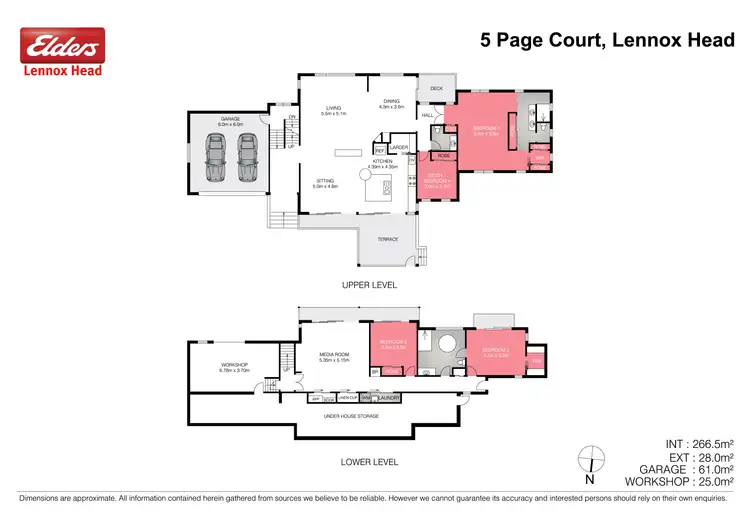 Floorplan of Homely house listing, 5 Page Court, Lennox Head NSW 2478