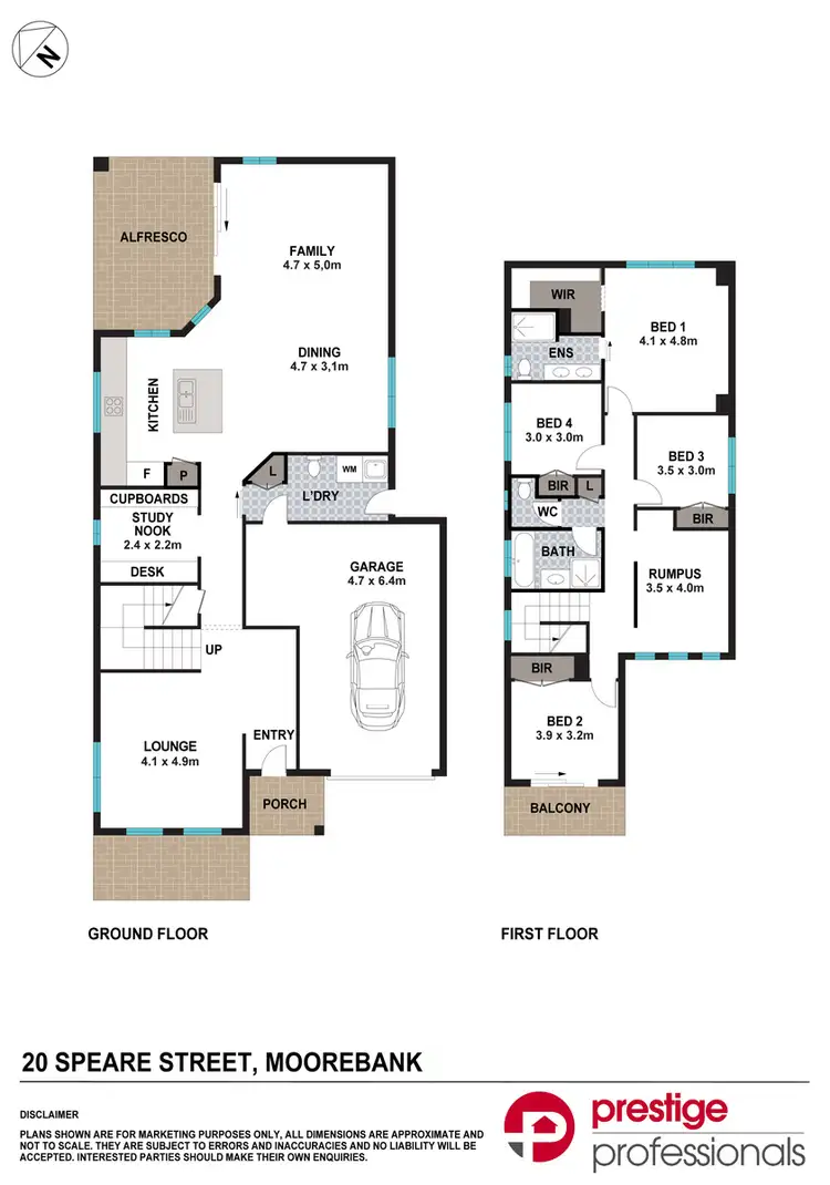 Floorplan of Homely house listing, 20 Speare Street, Moorebank NSW 2170