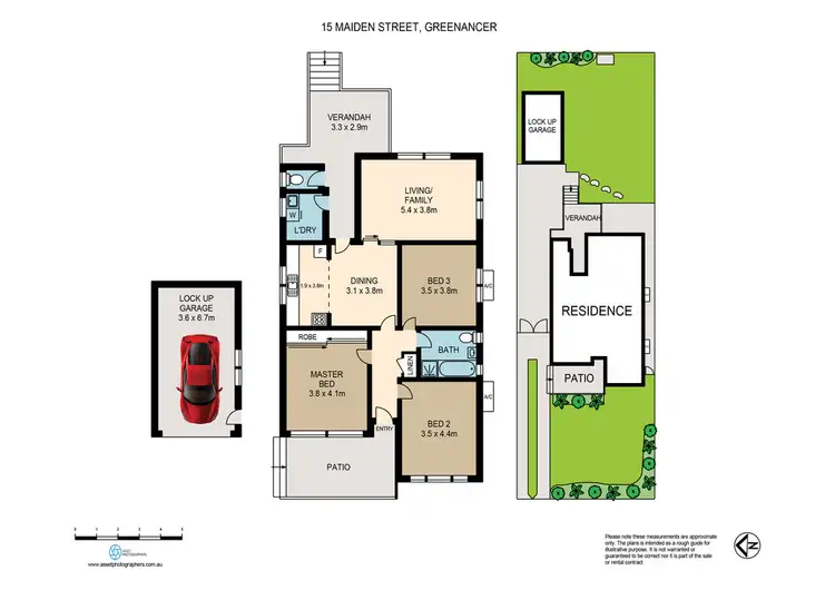 Floorplan of Homely house listing, 15 Maiden Street, Greenacre NSW 2190