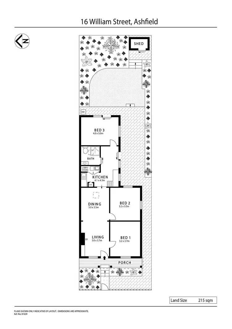 Floorplan of Homely house listing, 16 William Street, Ashfield NSW 2131