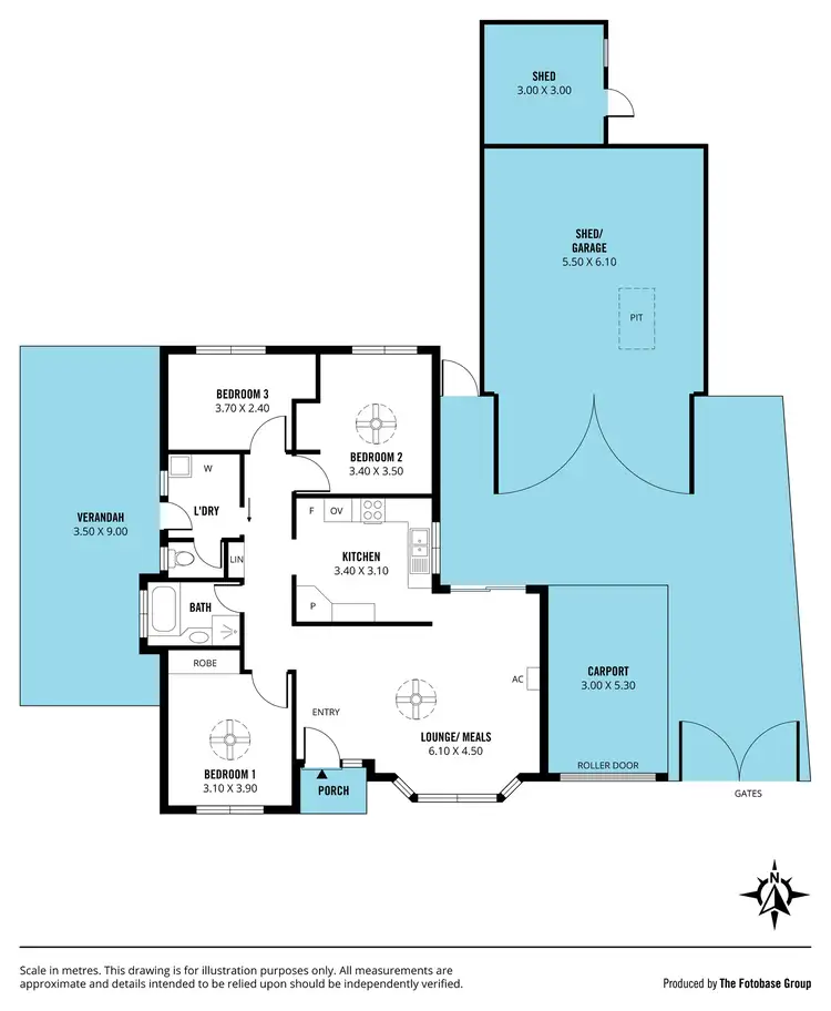 Floorplan of Homely house listing, 4 Huntingdale Road, Noarlunga Downs SA 5168