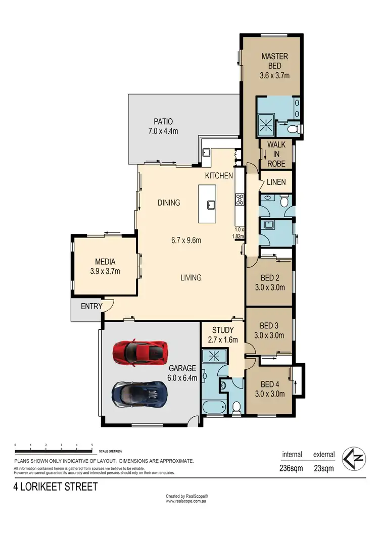 Floorplan of Homely house listing, 4 Lorikeet Street, Upper Kedron QLD 4055