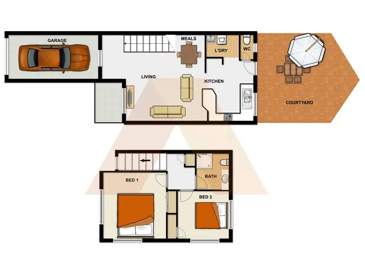 Floorplan of Homely house listing, 22/709 Kingston Road, Waterford West QLD 4133