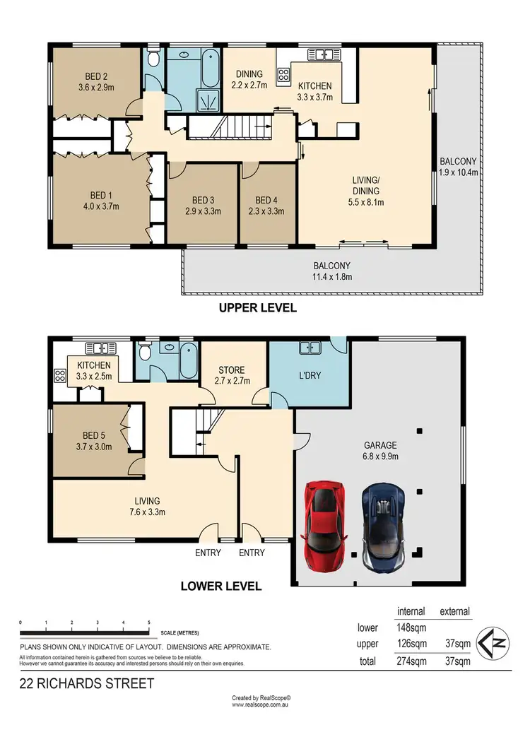 Floorplan of Homely house listing, 22 Richards Street, Loganlea QLD 4131