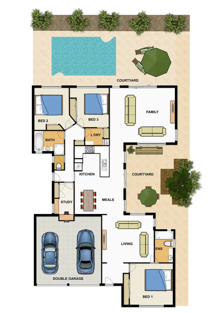 Floorplan of Homely house listing, 4 Tuscany Close, Forest Lake QLD 4078