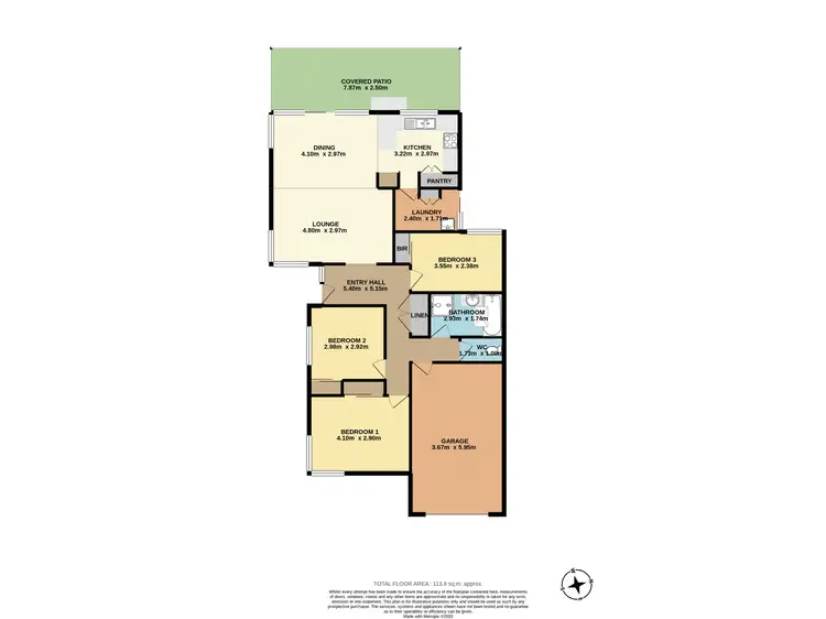 Floorplan of Homely house listing, 7 Jenail Place, Horsley NSW 2530