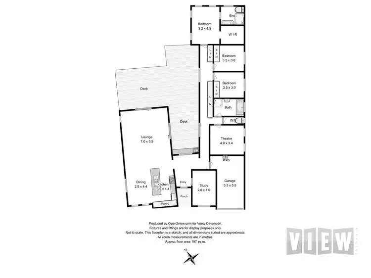 Floorplan of Homely house listing, 8 Tedmon Street, Spreyton TAS 7310