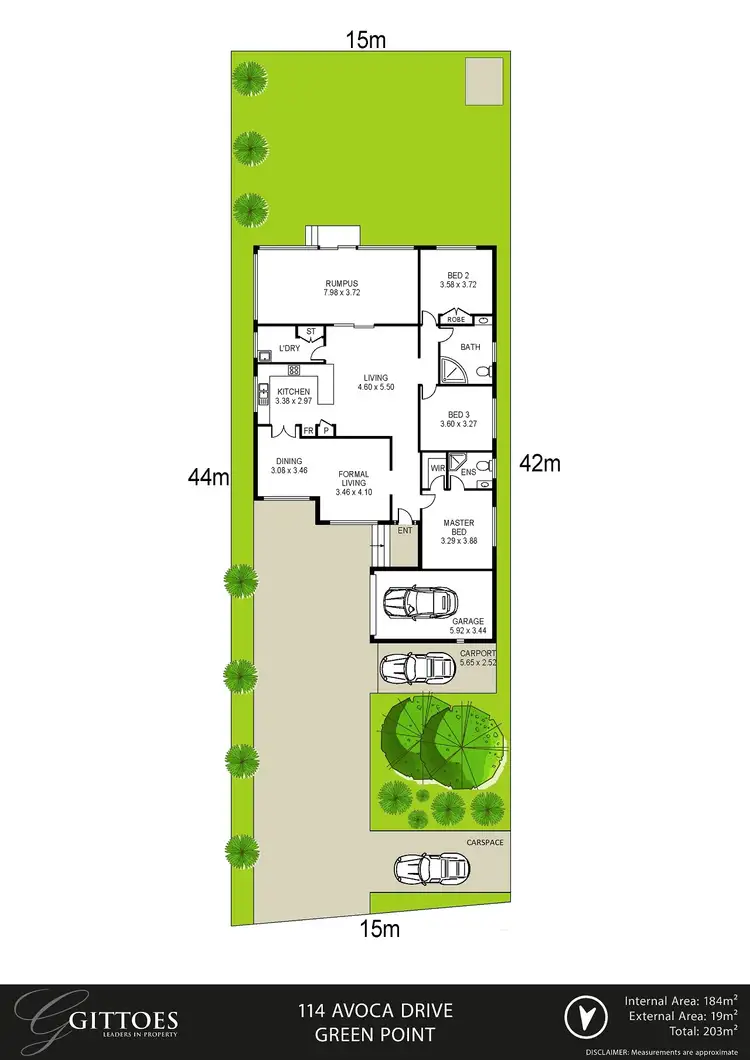 Floorplan of Homely house listing, 114 Avoca Drive, Green Point NSW 2251