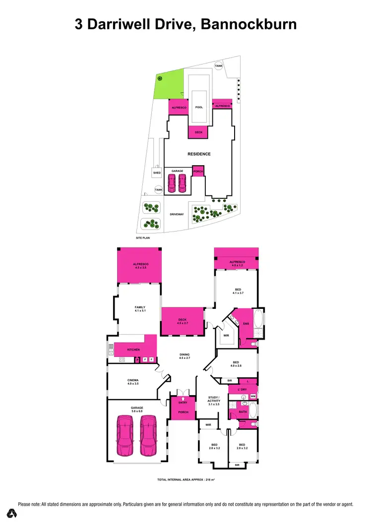 Floorplan of Homely house listing, 3 Darriwell Drive, Bannockburn VIC 3331