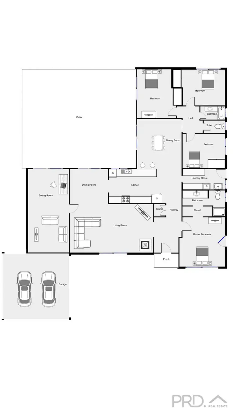 Floorplan of Homely house listing, 1115 - 1119 Cowra Avenue, Mildura VIC 3500