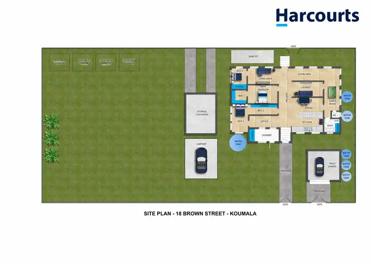 Floorplan of Homely house listing, 18 Brown Street, Koumala QLD 4738