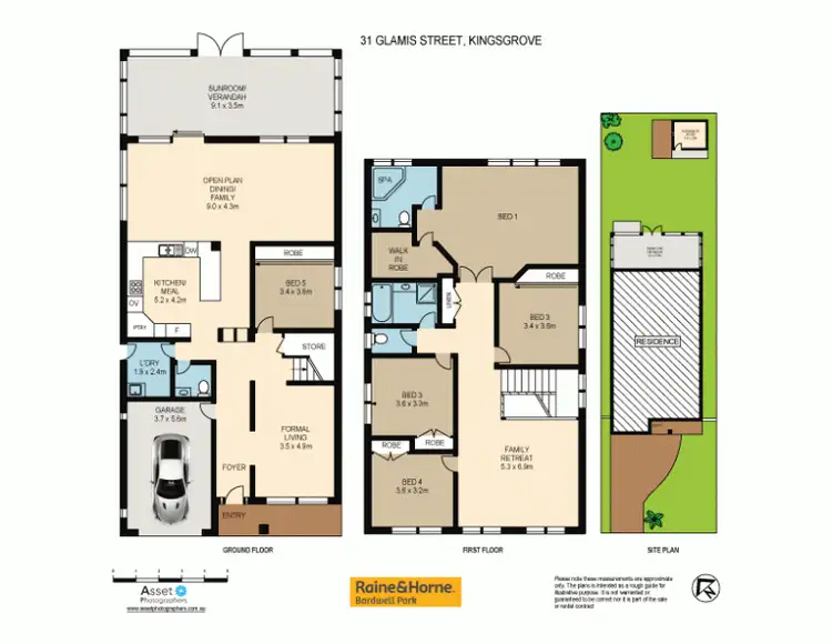 Floorplan of Homely house listing, 31 Glamis Street, Kingsgrove NSW 2208