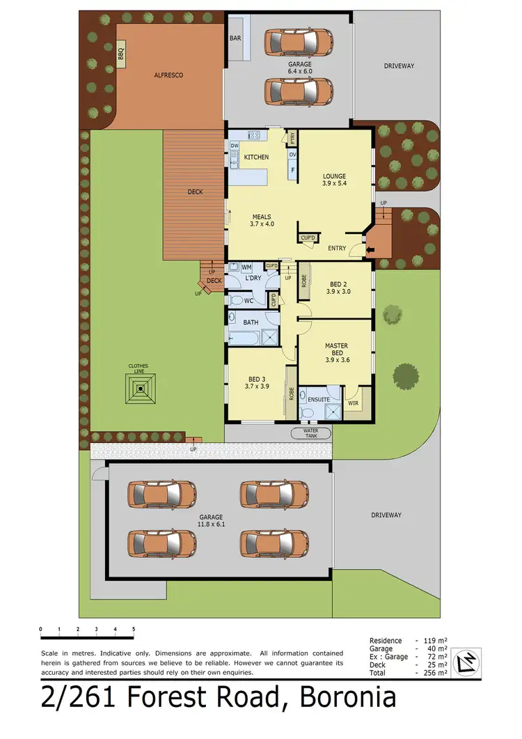 Floorplan of Homely house listing, 2/261 Forest Rd, Boronia VIC 3155