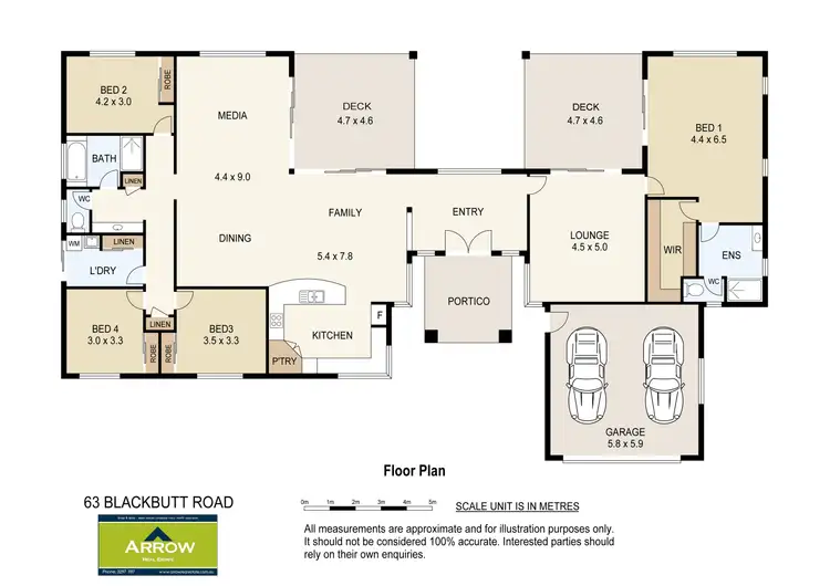 Floorplan of Homely house listing, 63-67 Blackbutt Road, Cedar Vale QLD 4285