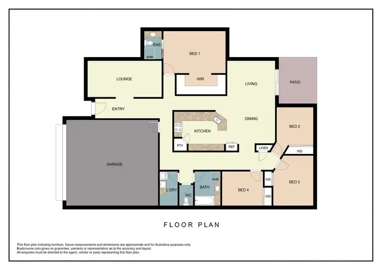 Floorplan of Homely house listing, 8 Raimondo Court, Dakabin QLD 4503