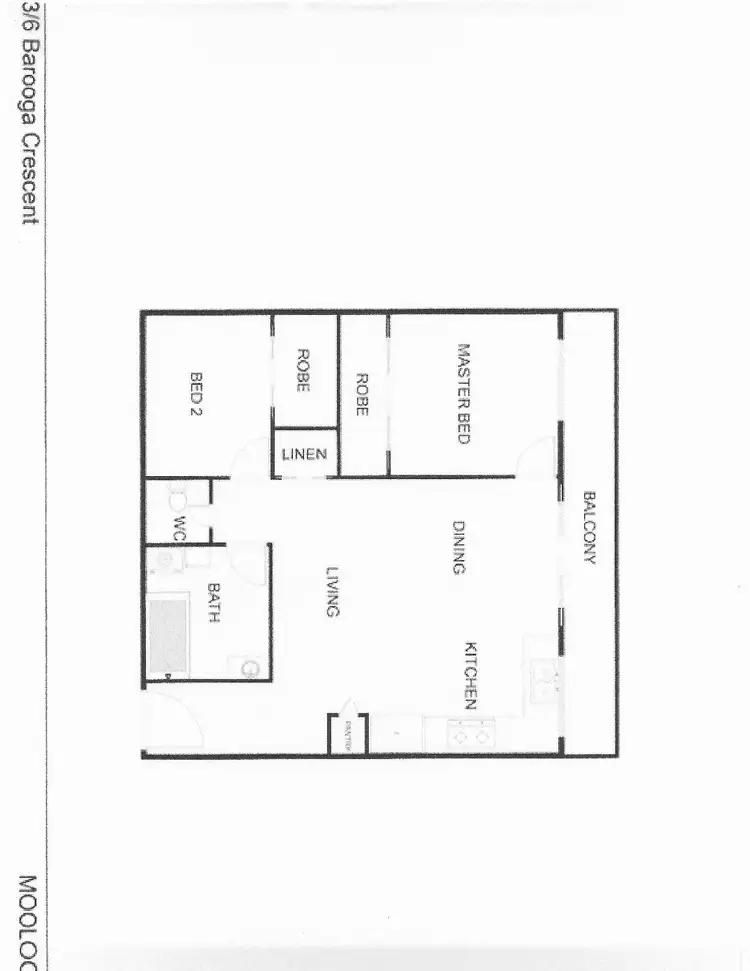 Floorplan of Homely apartment listing, 3/6 Barooga Crescent, Mooloolaba QLD 4557