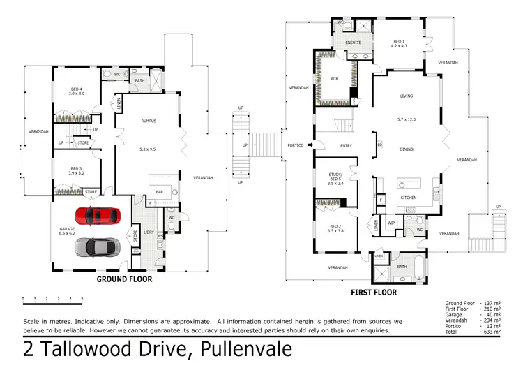 Floorplan of Homely rural property listing, 2 Tallowood Drive, Pullenvale QLD 4069